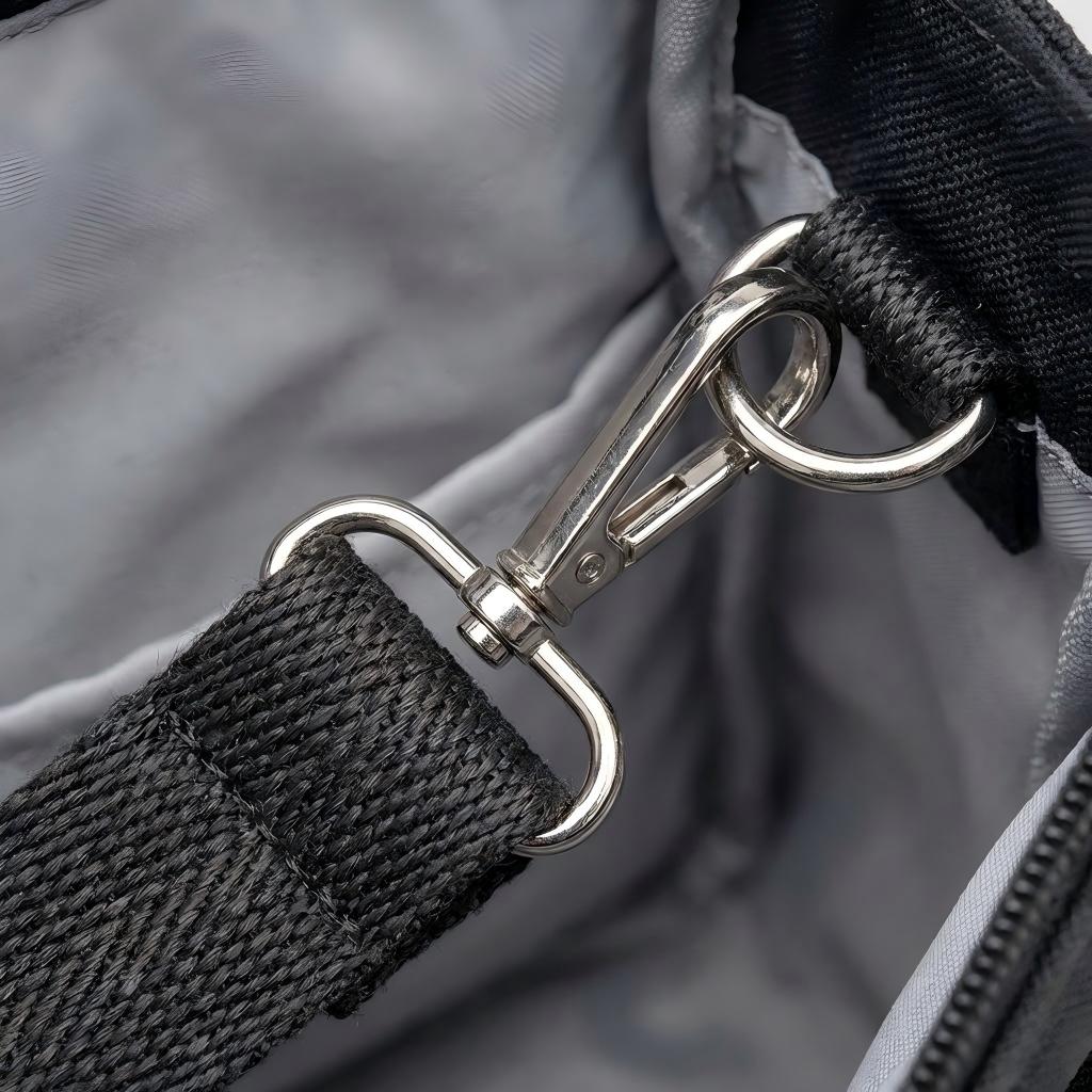 Interior Key Leash Attachment crossbody bag