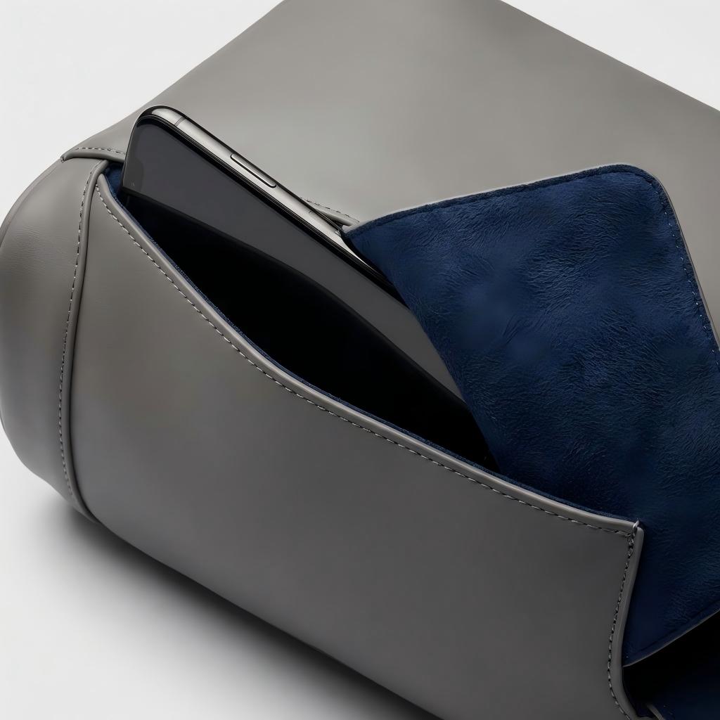 Quick-Access Phone Compartment crossbody bag