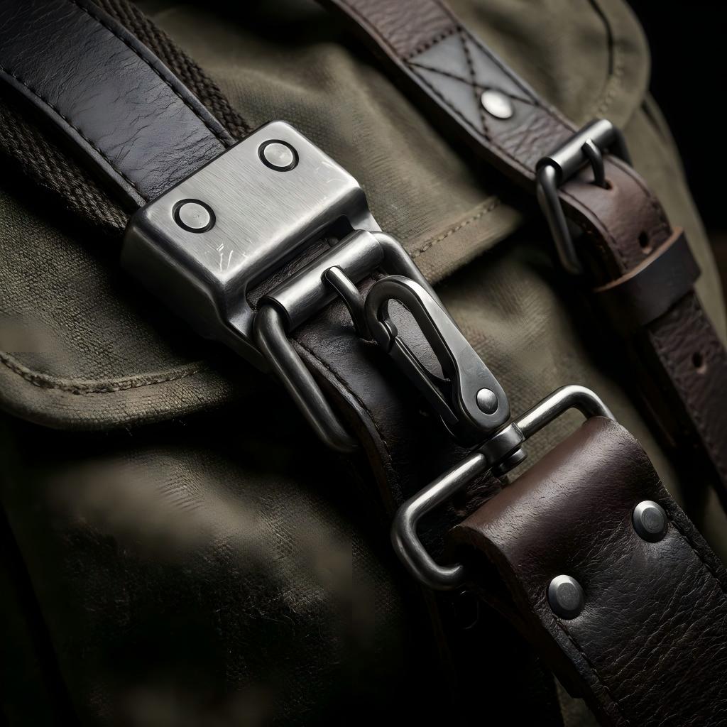 Industrial-Grade Hardware Mens travel bag