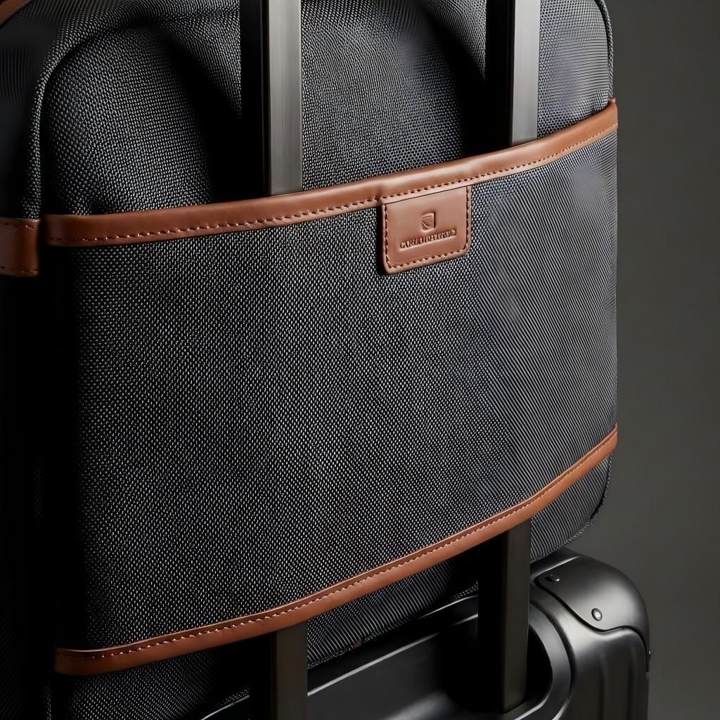 Integrated Luggage Trolley Sleeve Carry on travel bag