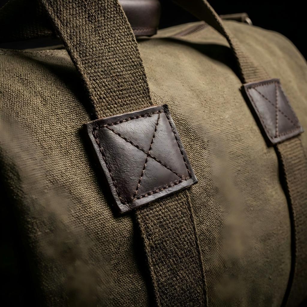 Reinforced Stress Points Duffel travel bag