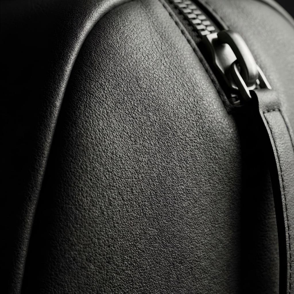 Scratch-Resistant Matte Finish Leather travel bag