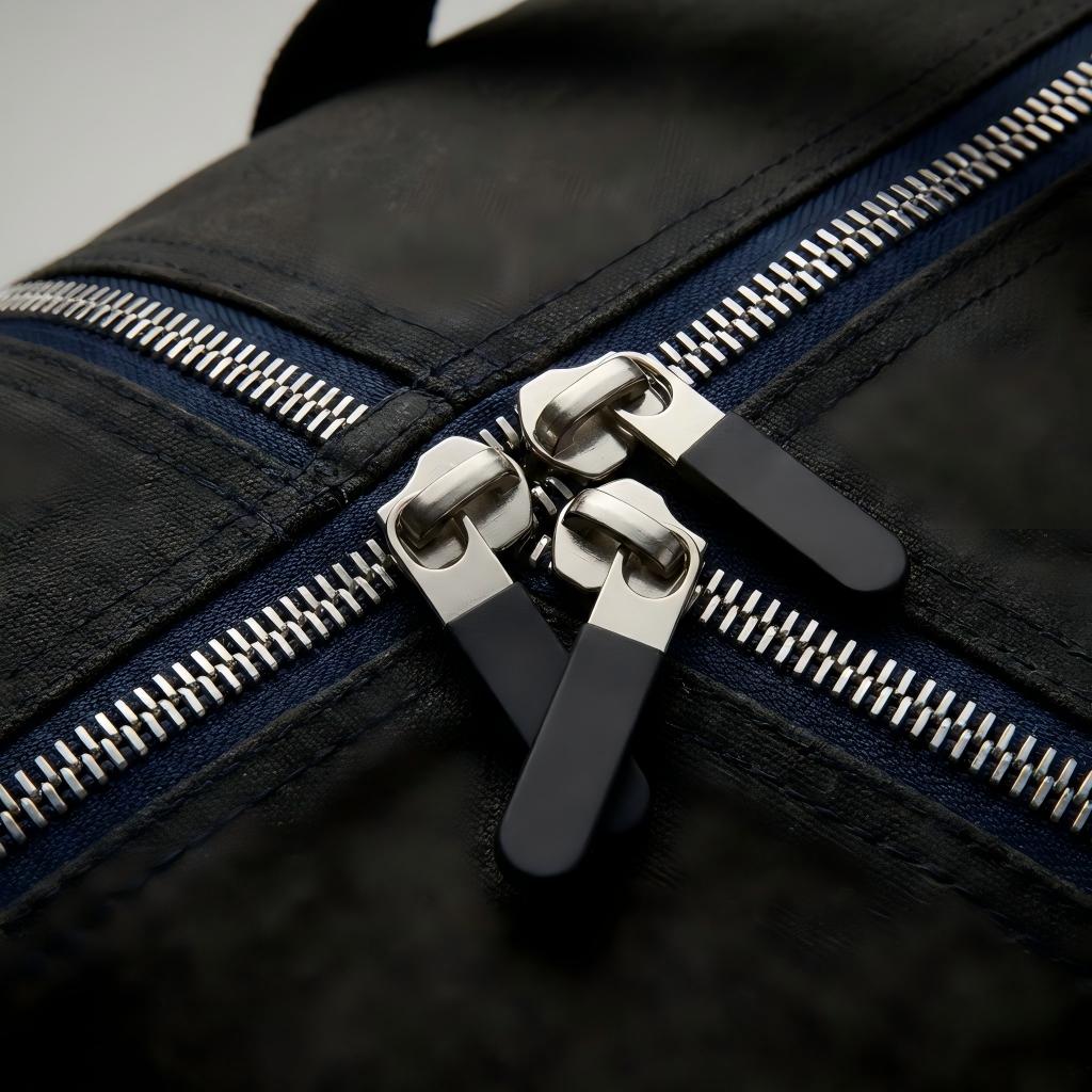 Smooth Dual-Way Zippers china duffel bags factory