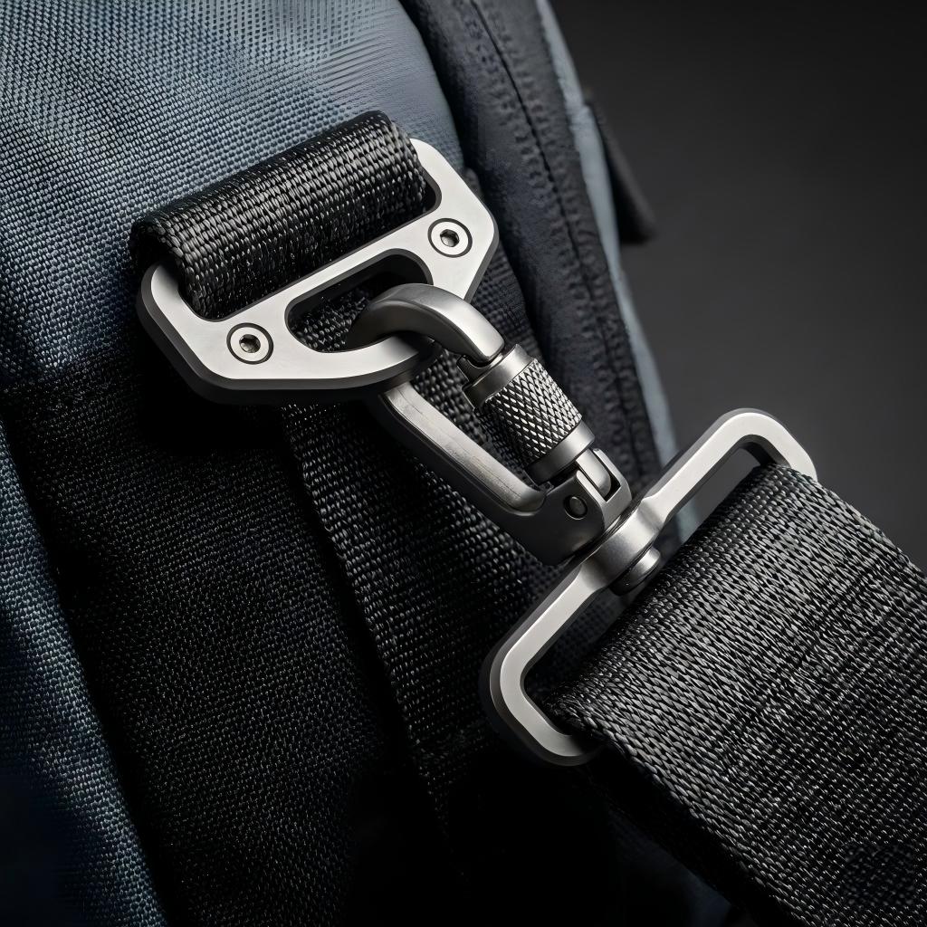 Switchable Left-Right Shoulder Strap Travel crossbody bag