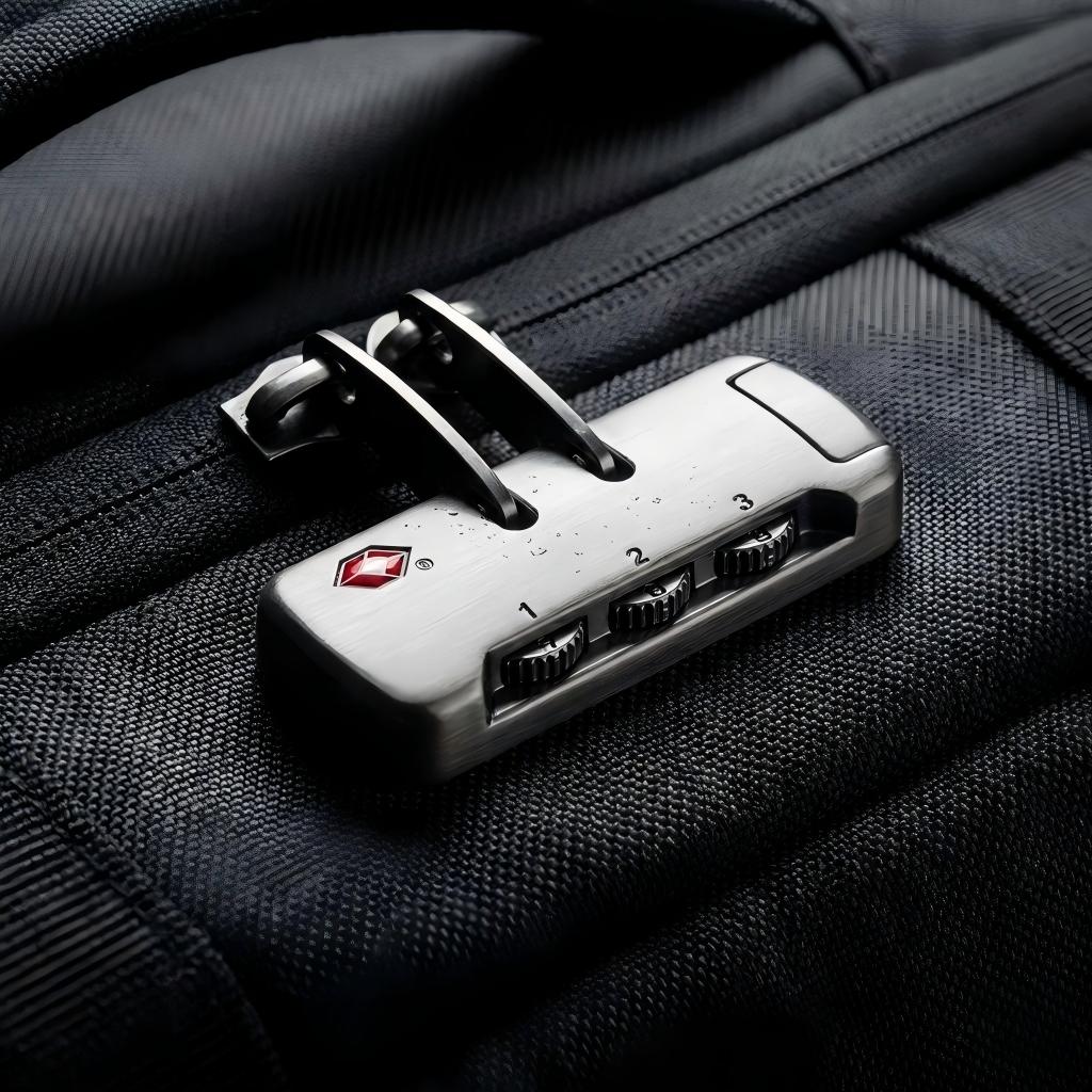 TSA-Approved Lock Compatibility Travel bag with lock