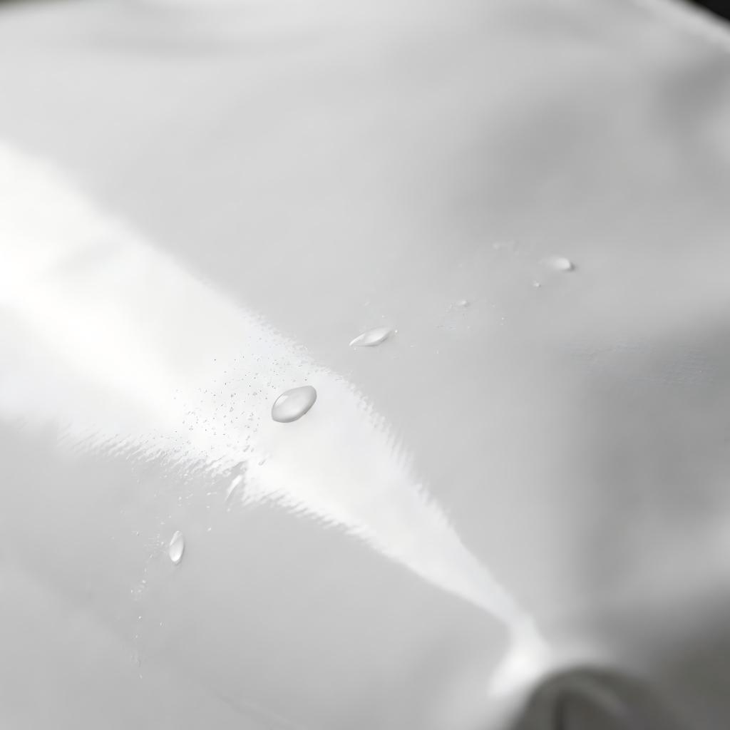 easy-clean wipeable surface on waterproof swim bag