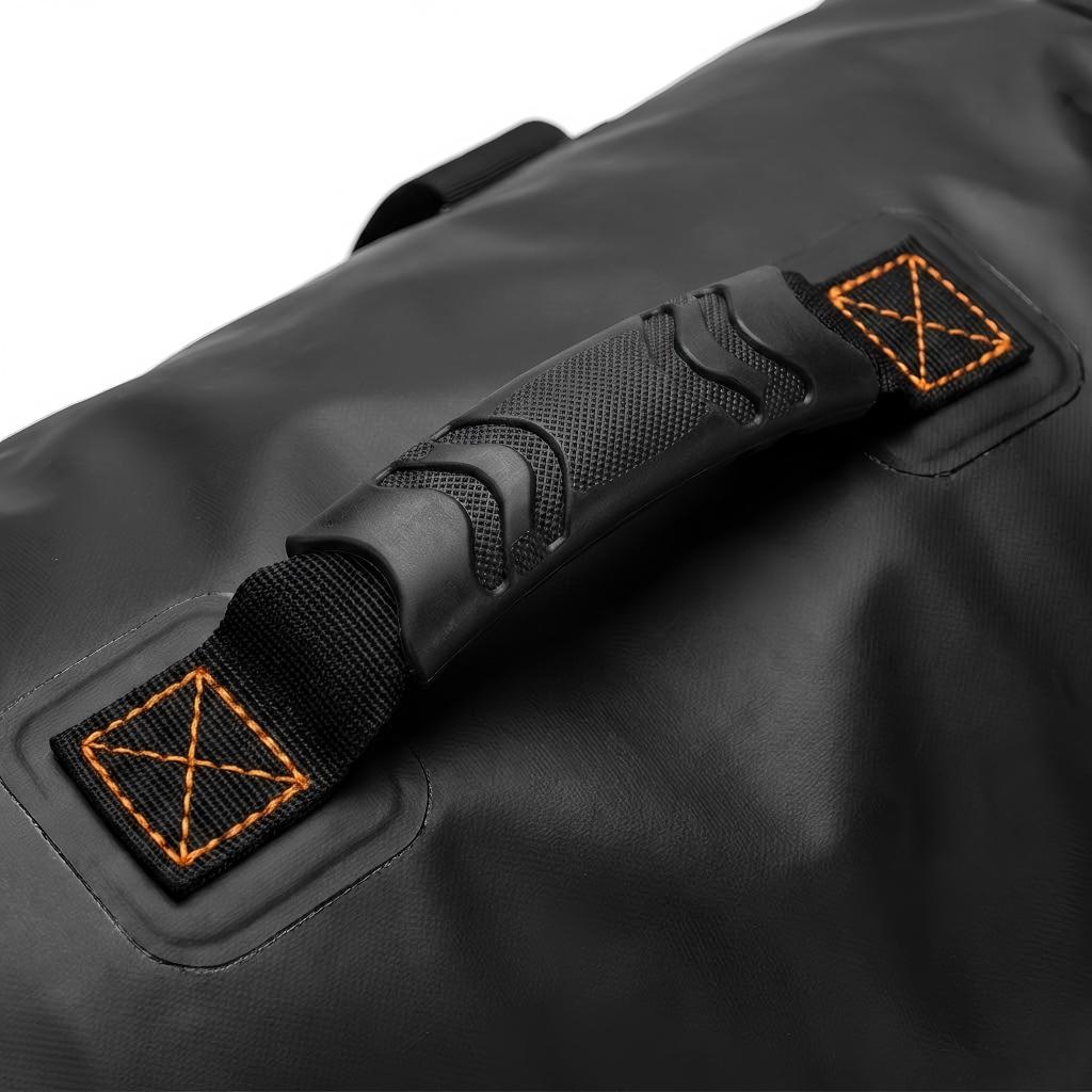 top grab handle on waterproof laptop bag