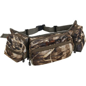 Camo 600D Polyester Waterproof Waist Bag