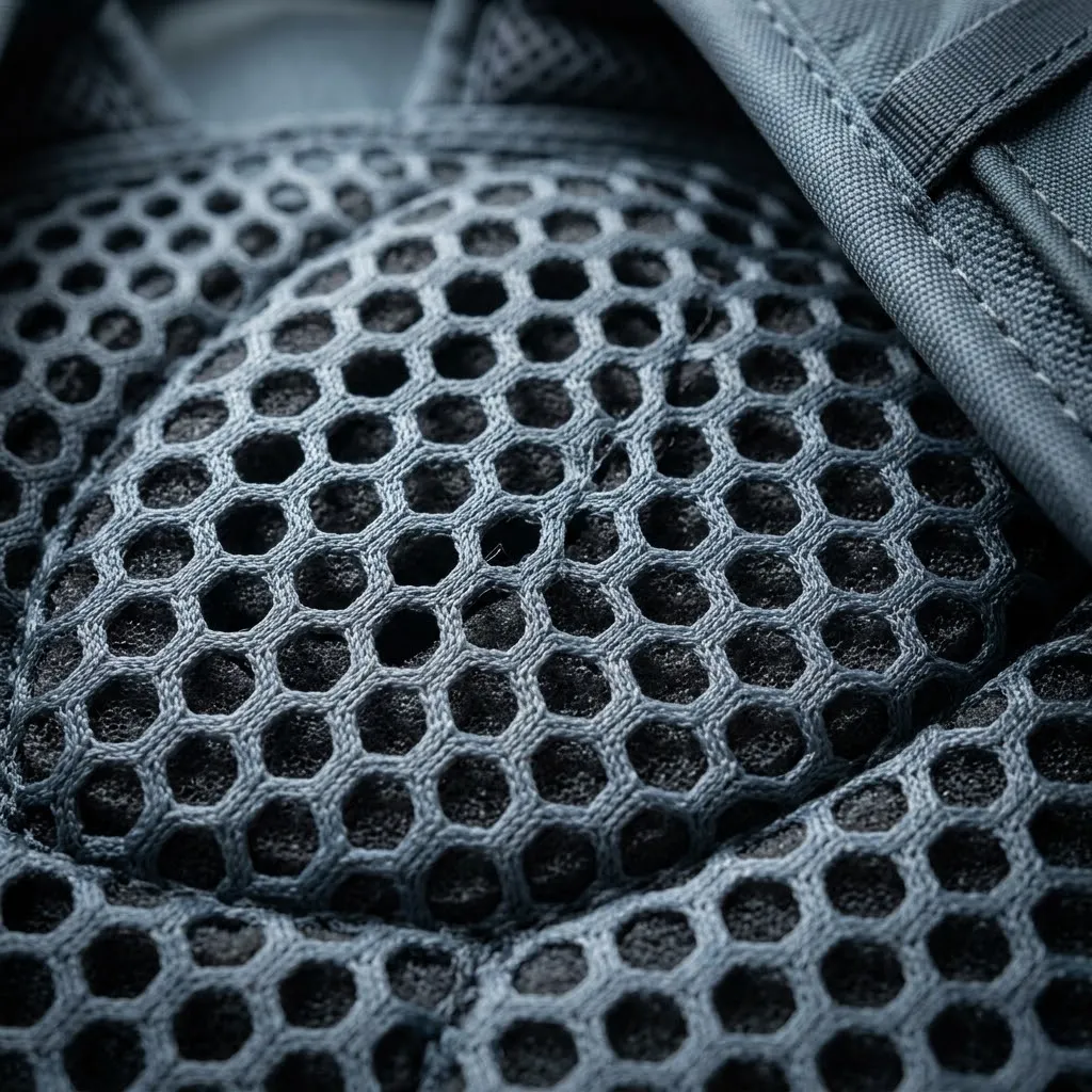 Breathable Mesh Back Panel