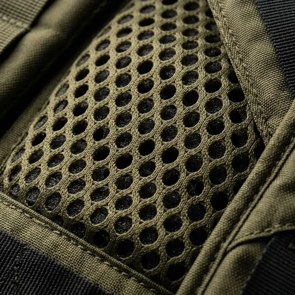Breathable Mesh Backing