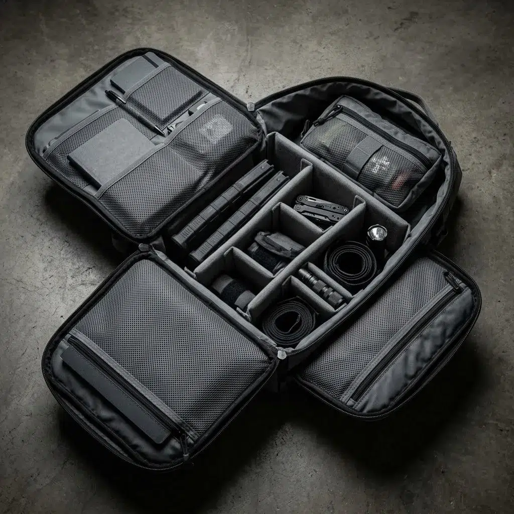 Clamshell Opening Design