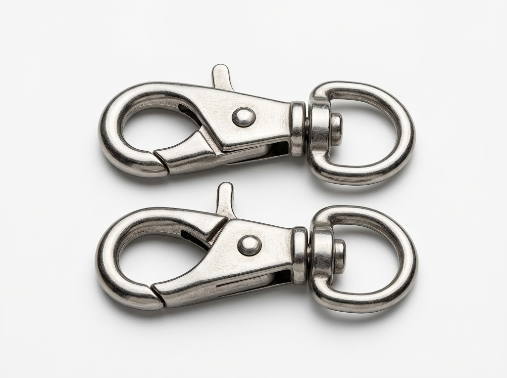 D Ring Lobster Claw Snap Hooks