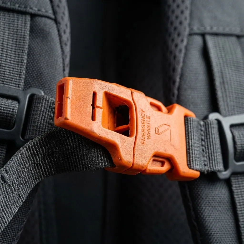 Emergency Whistle Buckle