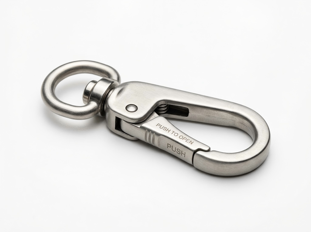 Push Gate Swivel Snap Hook