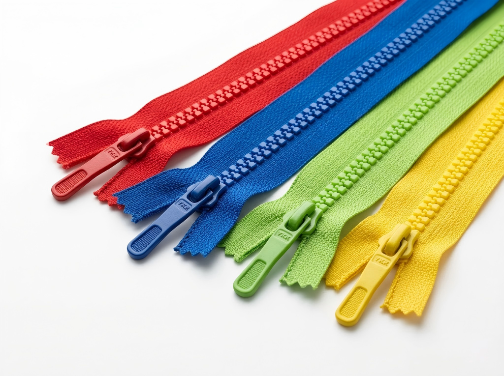 Resin zipper
