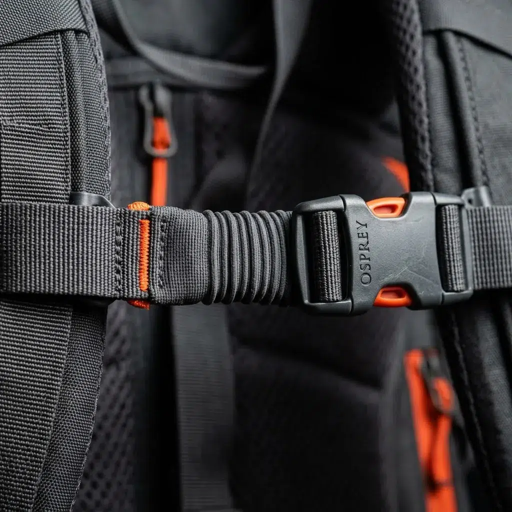 Shock-Absorbing Sternum Strap