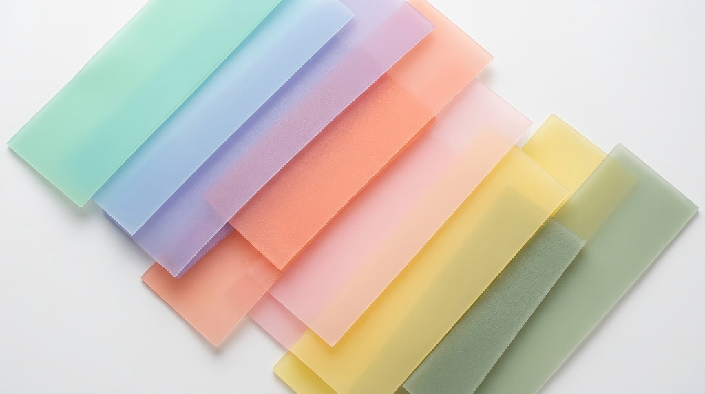TPU material swatches