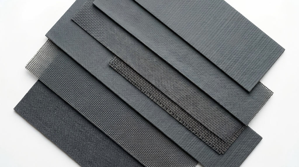 fireproof bag material swatches