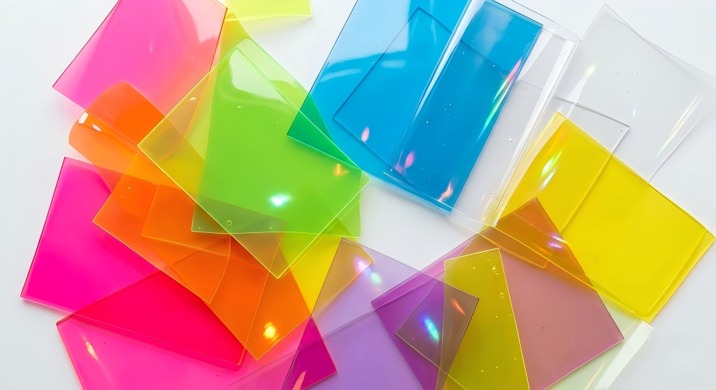 ransparent PVC material