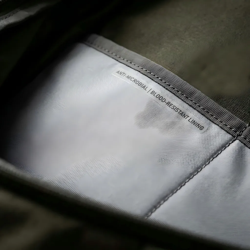 Anti-Microbial Blood-Resistant Lining