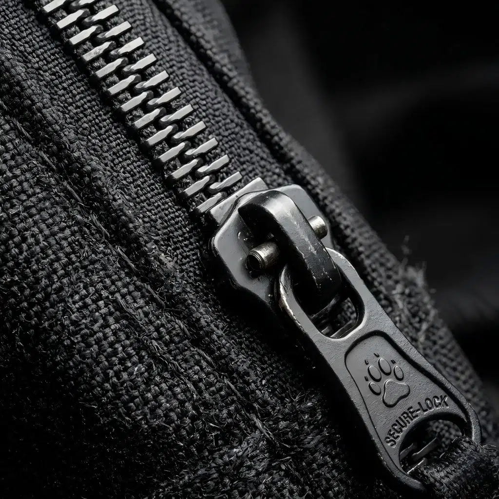 Escape-Proof Locking Zippers