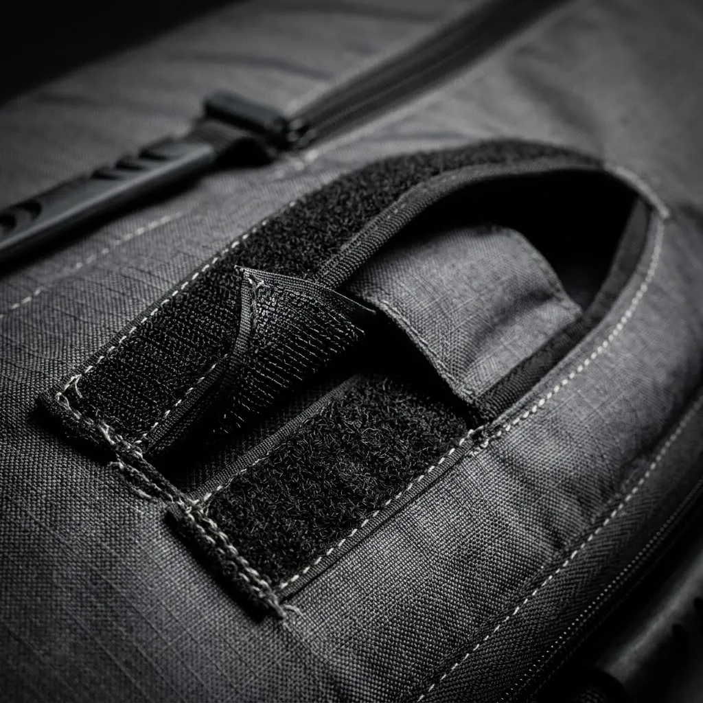 Expanding Velcro Fin Slot