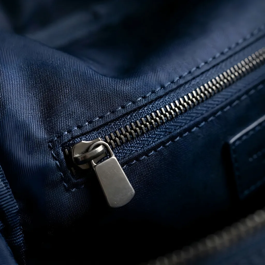 Hidden Interior Zip Pocket
