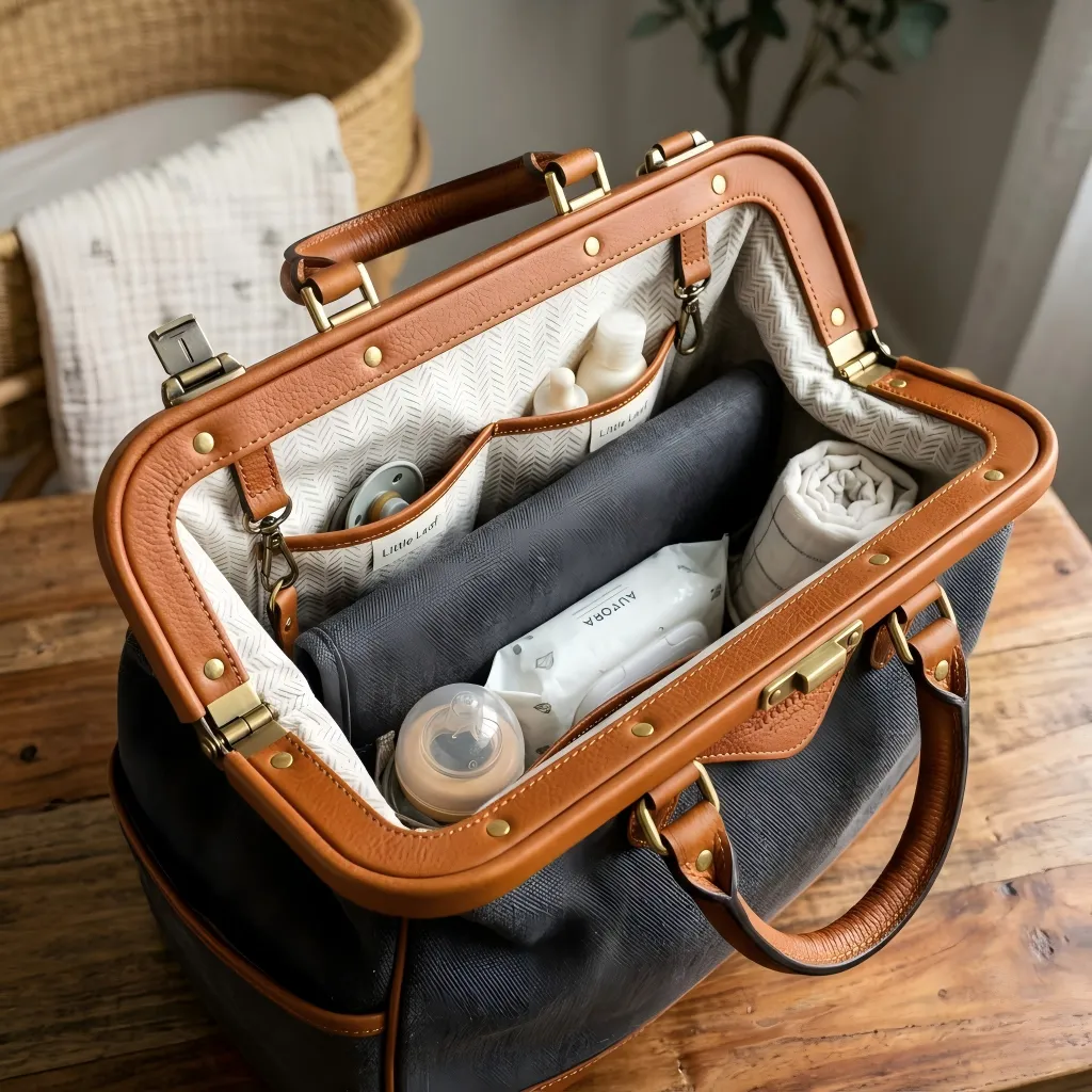 Apertura extra-large della borsa da medico