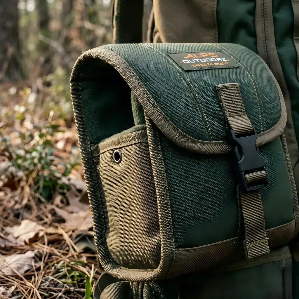 Padded Spotting Scope Pockets hunting bag