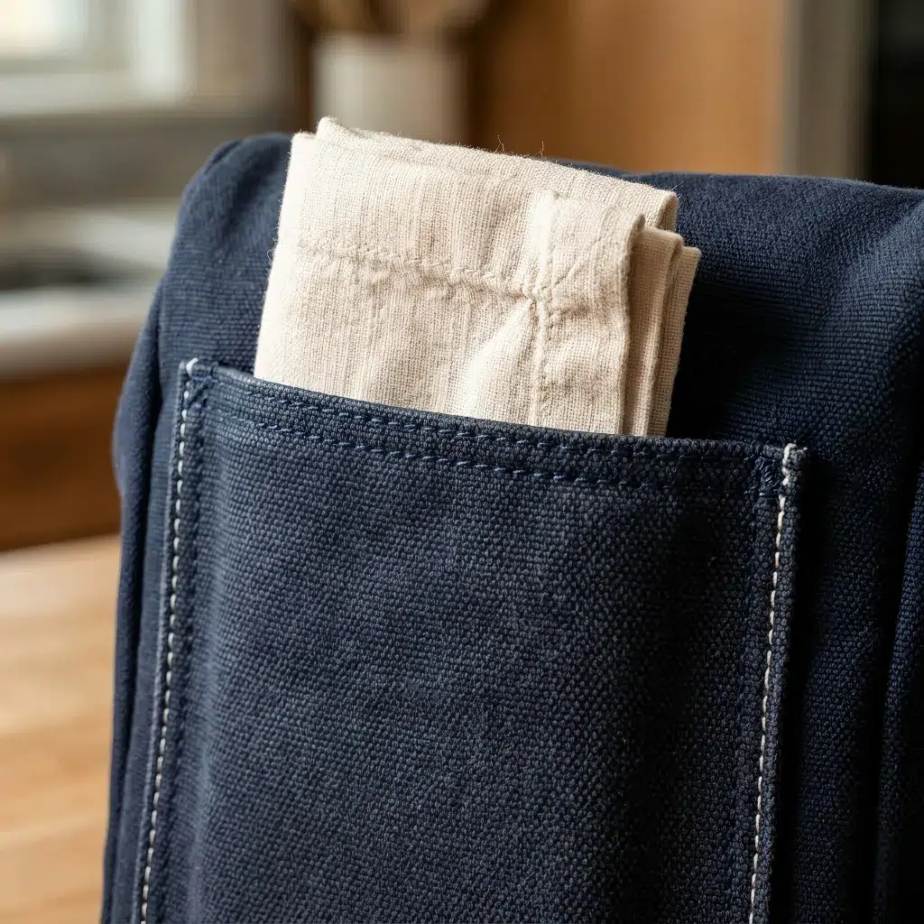 Quick-Access Front Napkin Pocket