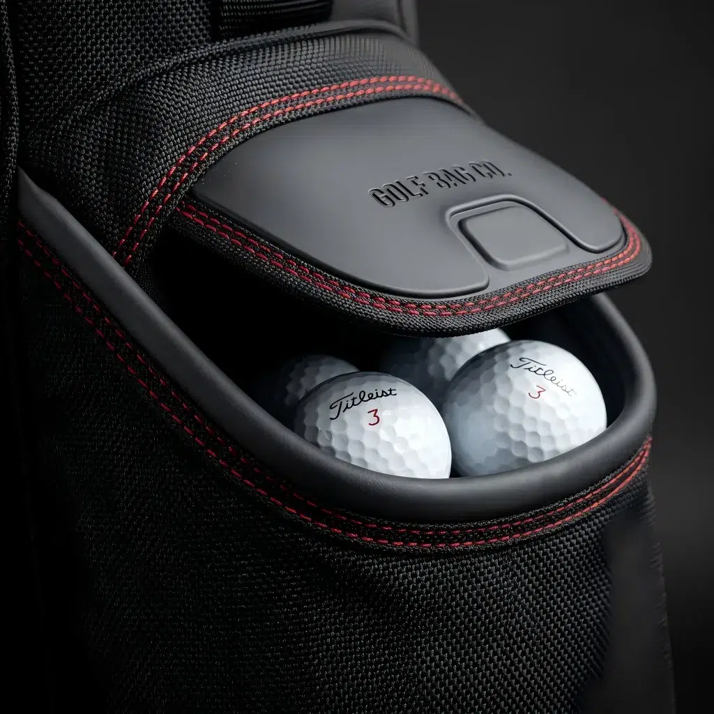 Quick-Access Golf Ball Pocket