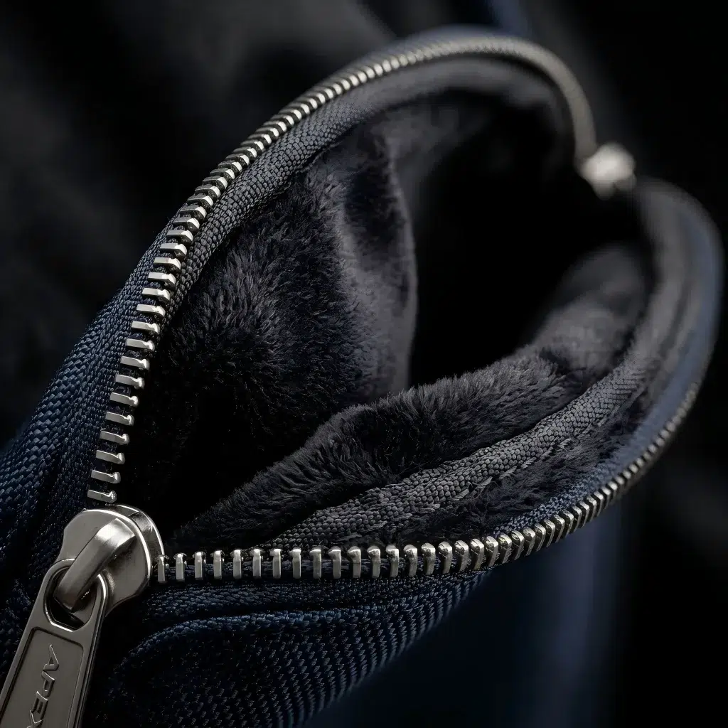 Velour-Lined Valuables Pouch