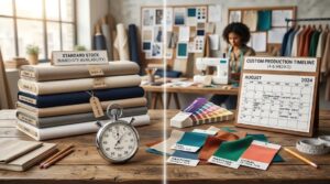 custom bag fabric sampling time