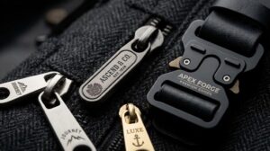 custom zipper pulls and buckles